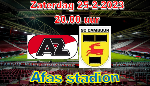 AZ - Cambuur